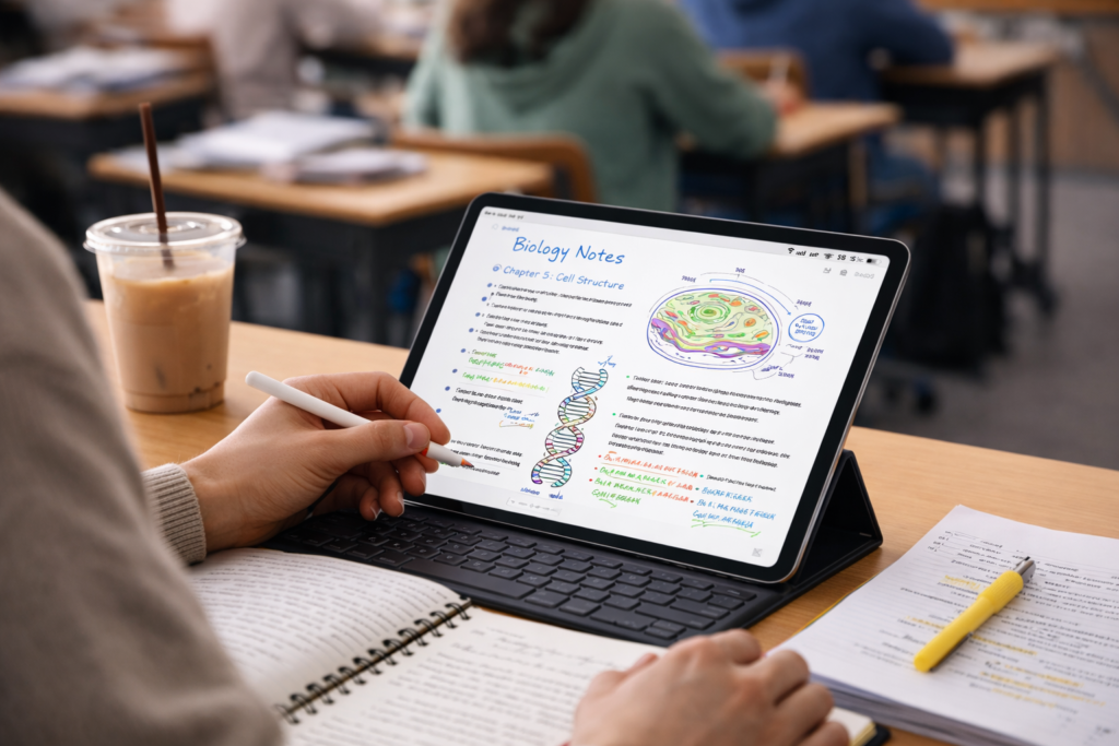 Las mejores apps gratis para tomar apuntes en clase